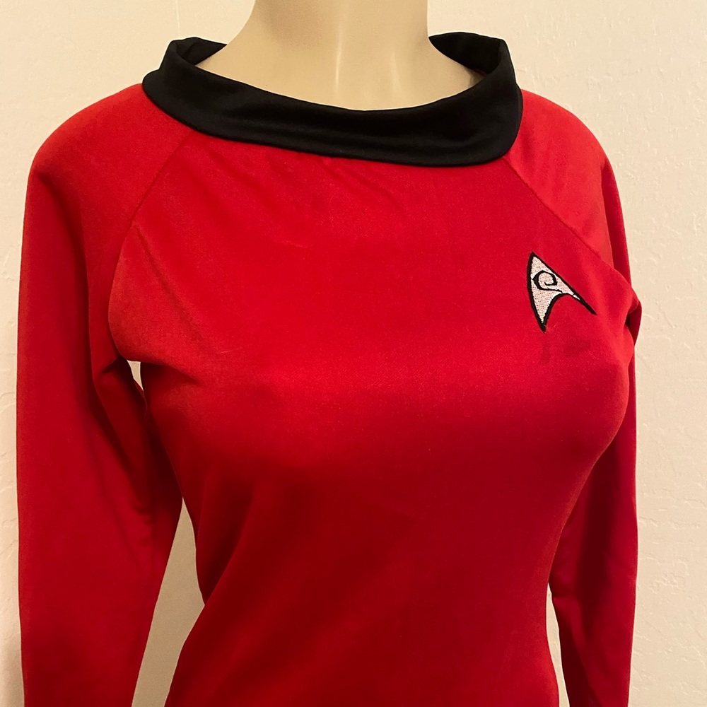 Original Star Trek Red Dress Uniform Women’s Cosplay Costume